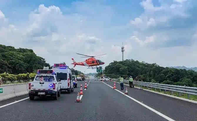 清水高速公路汽车救援案例