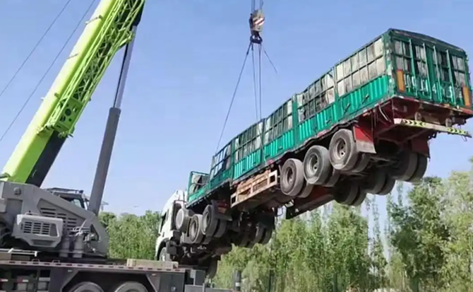 清水道路脱困救援案例